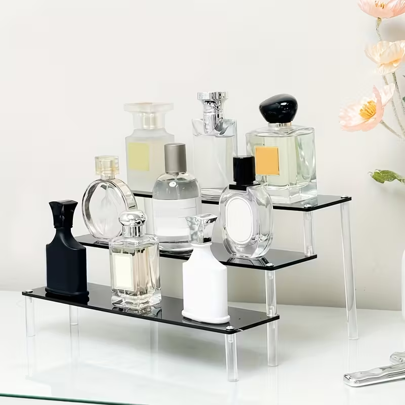 Perfume Fragrance Holder - Clear Acrylic Display Stand For Anime