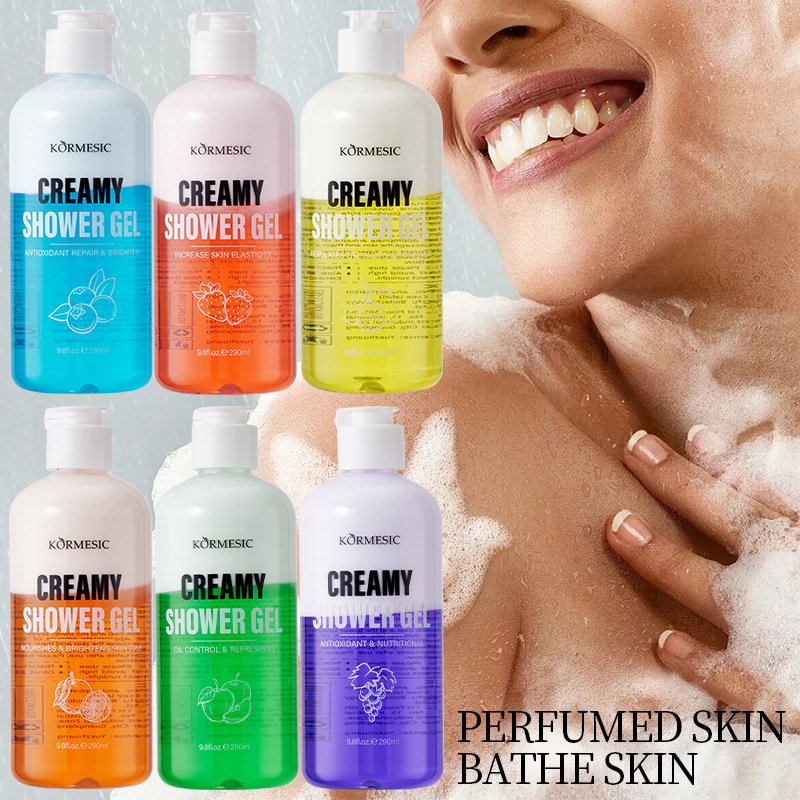 Perfume Fragrance Shower Gel - Nourishing and beautifying skin, purifying fruit