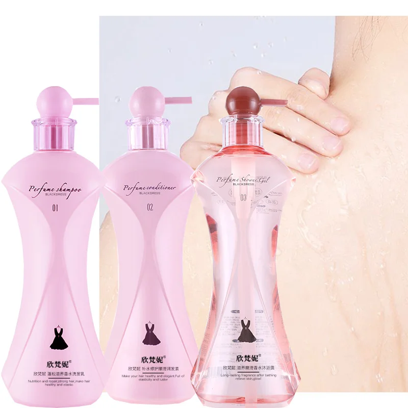 Perfume Fragrance Shower Gel - 618ml Perfume Shampoo Anti-dandruff Oil Control