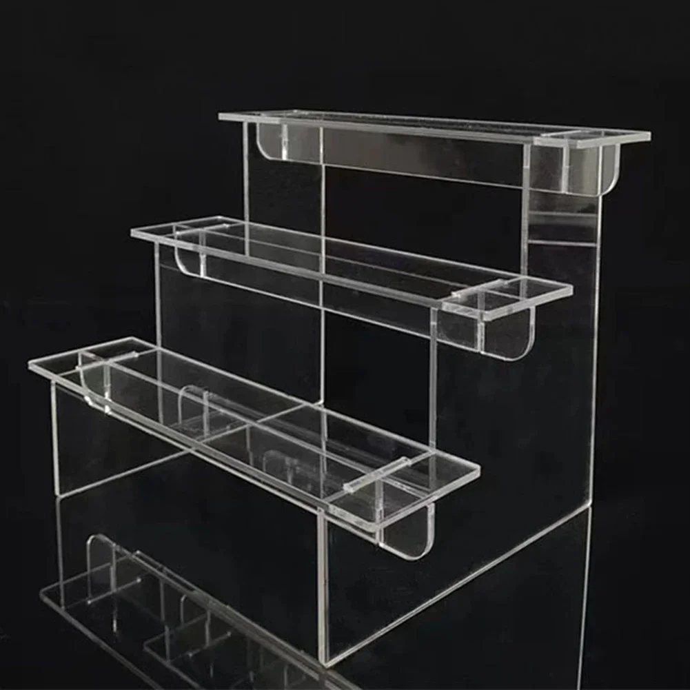 Perfume Fragrance Holder - 1-5 Tier Acrylic Display Stand Transparent