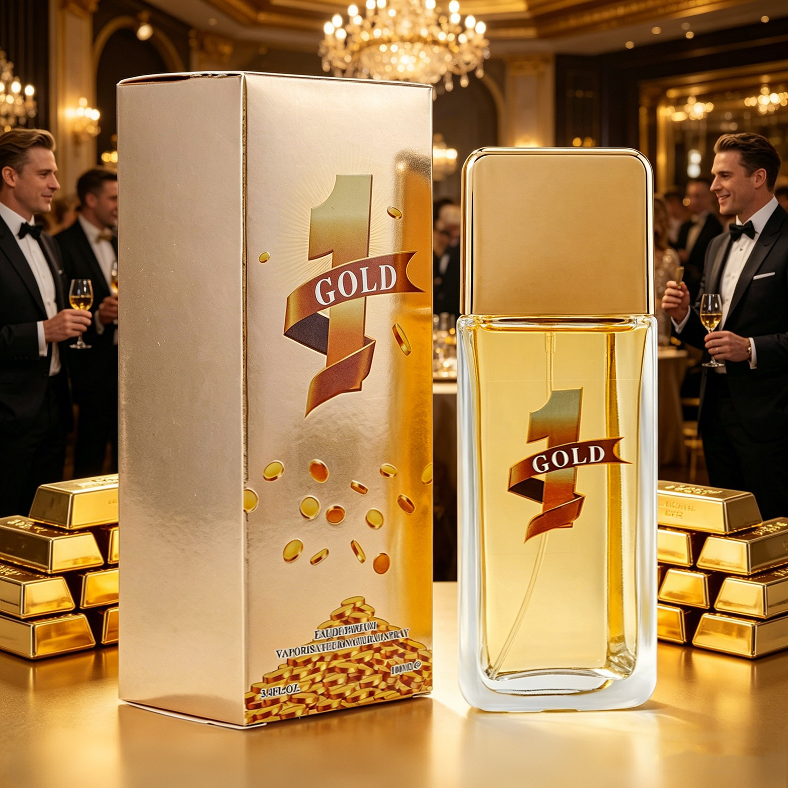 Perfume Long Fragrance - 1 GOLD 100ml Men's Perfume EDP