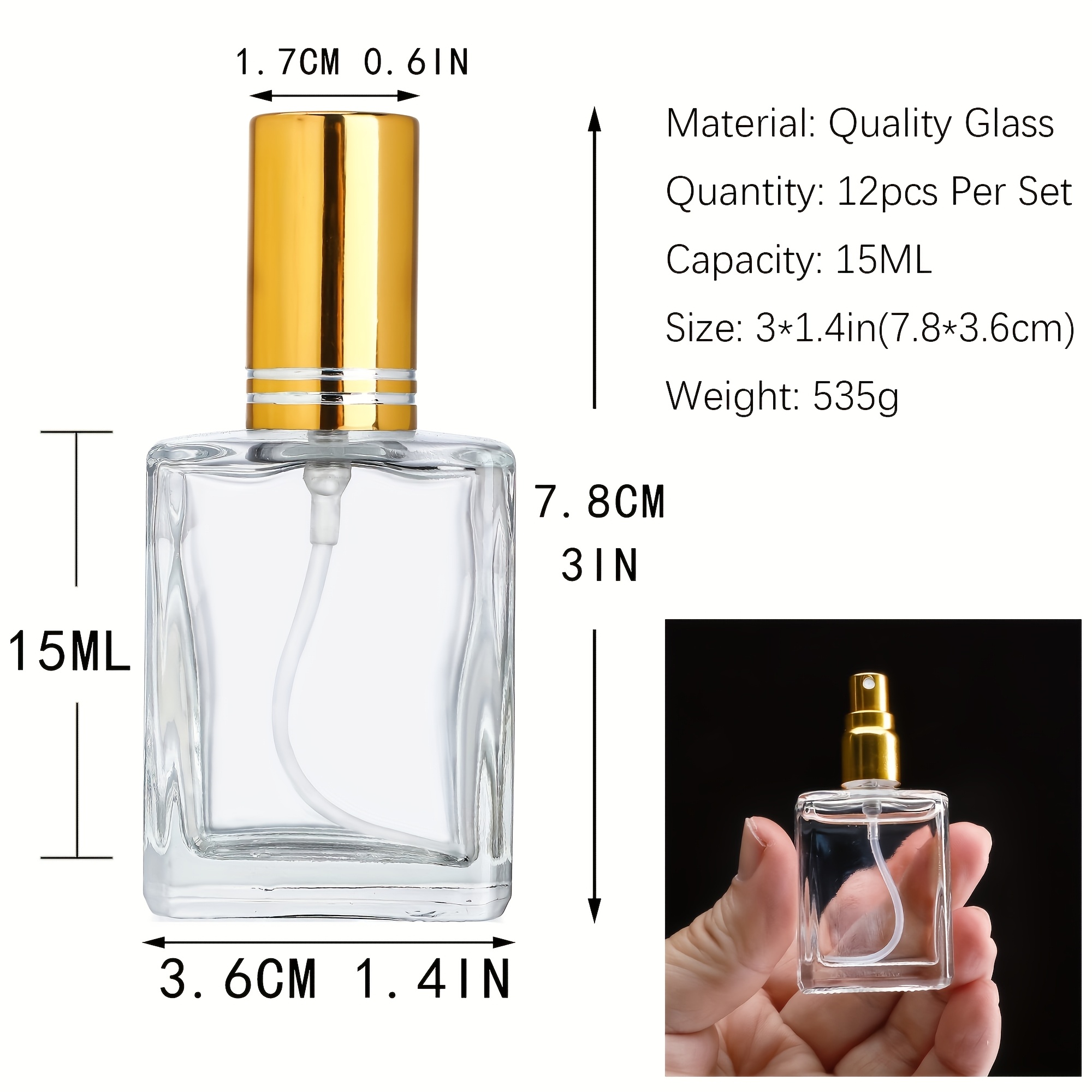 12pcs+6 accessories 15ml trans - Perfume Fragrance Book recensie en prijs