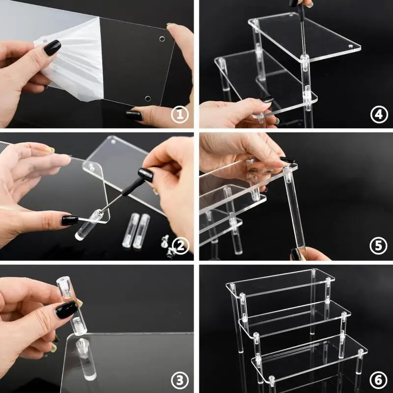 1-4 Layers Acrylic Display Sta - Perfume Fragrance Holder recensie en prijs