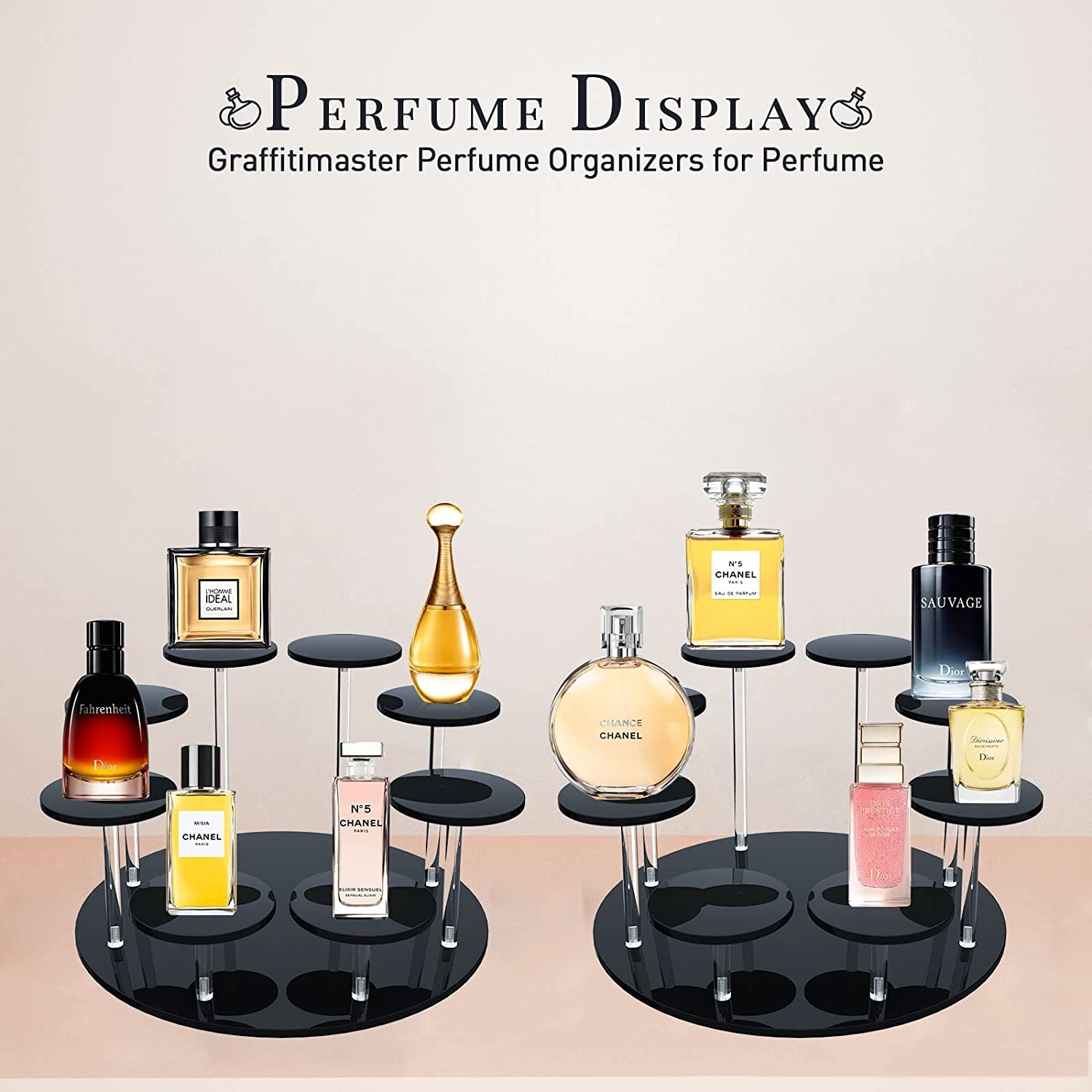 8/9 Tier Acrylic Display Stand - Perfume Fragrance Holder recensie en prijs