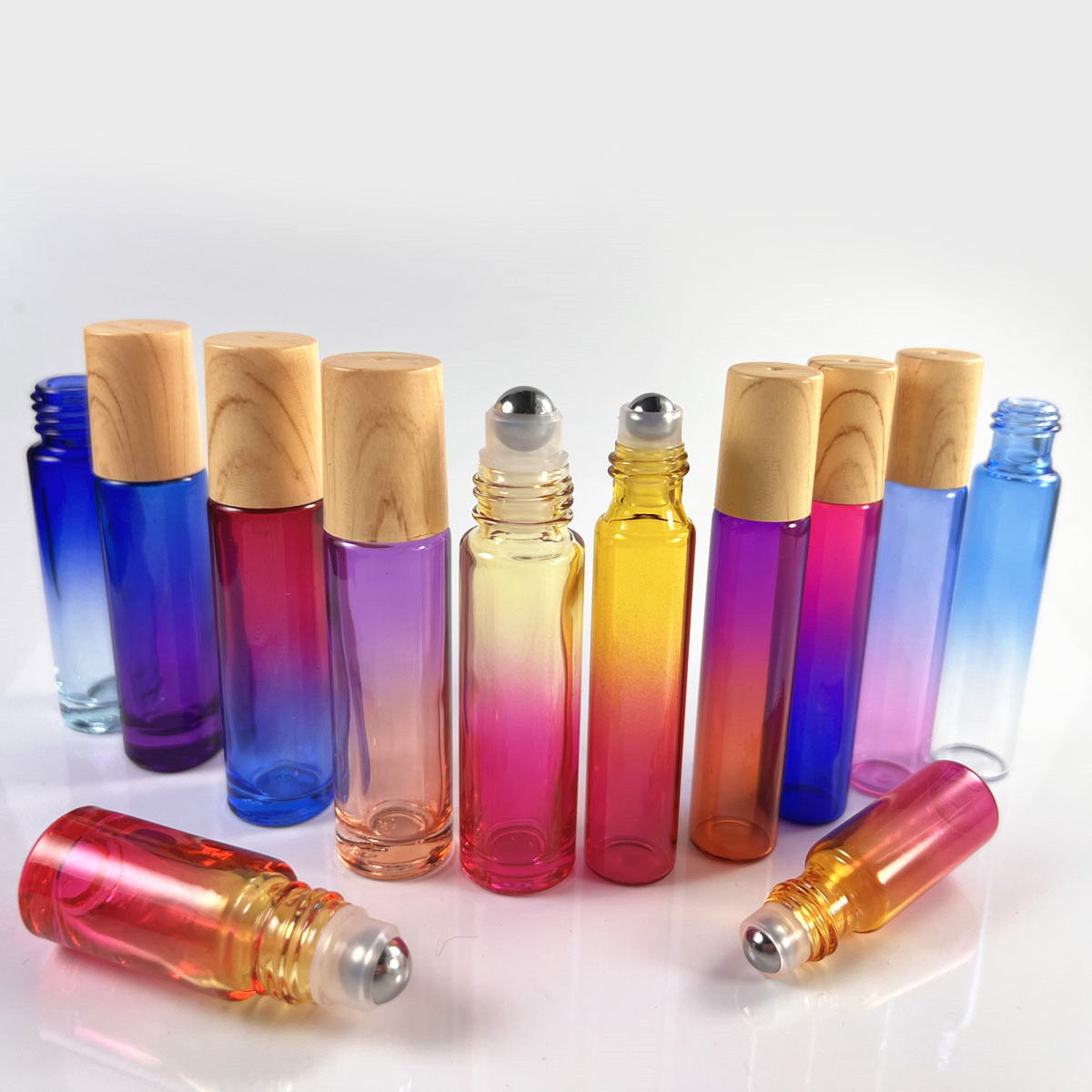 5X 10X Empty Glass Roll on Bot - Attar Oil Roll On recensie en prijs