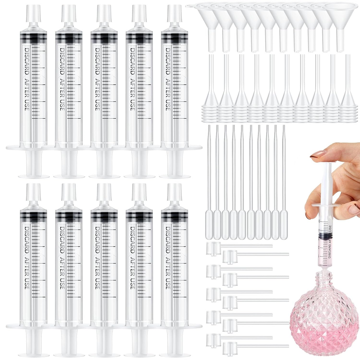 25/50PCS  perfume refill pump  - Perfume Fragrance Book recensie en prijs