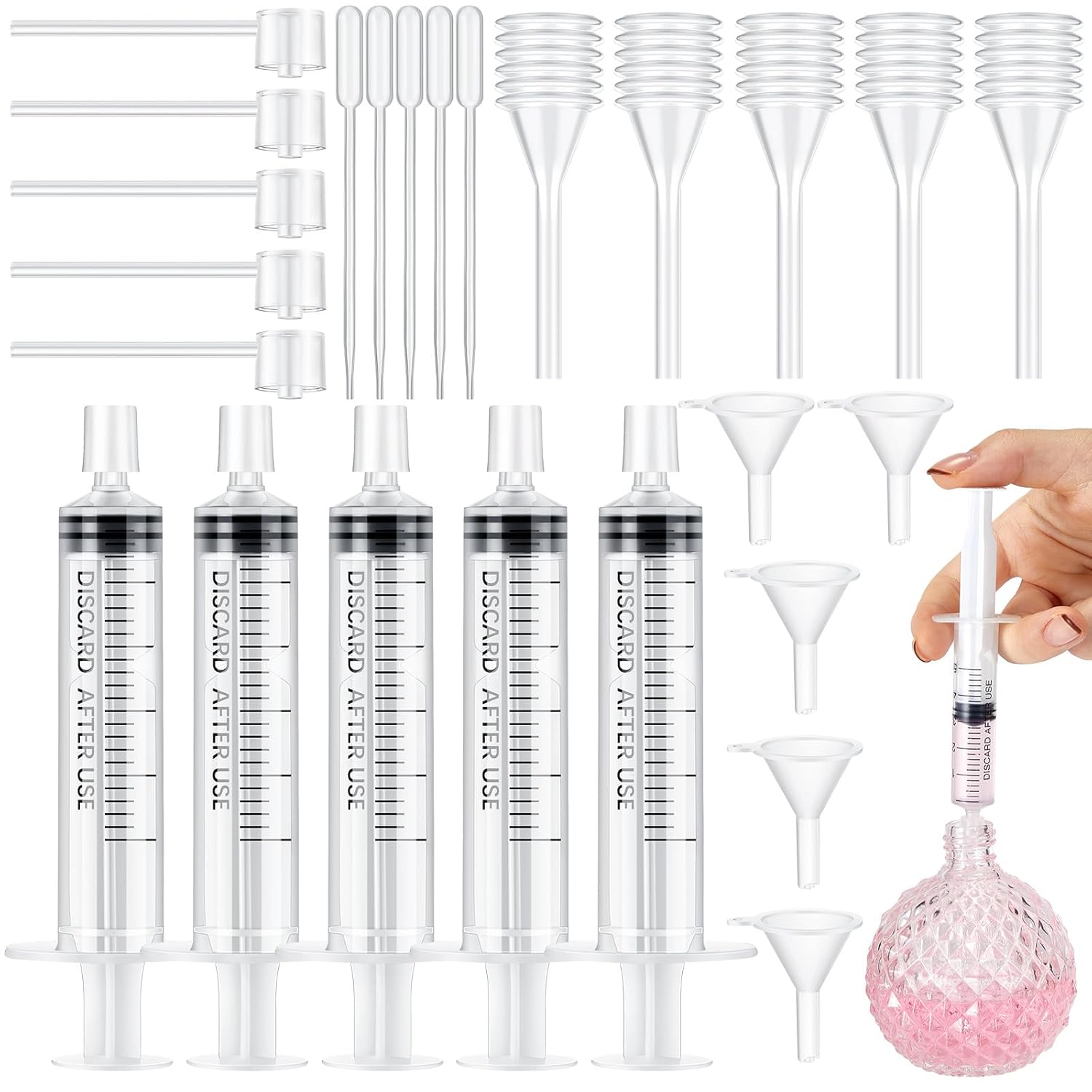 25/50PCS  perfume refill pump  - Perfume Fragrance Book recensie en prijs