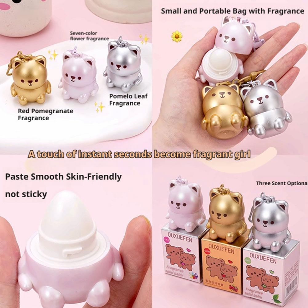 1/3pcs Cute Bear Shape Solid P - Perfume Fragrance For Girls recensie en prijs