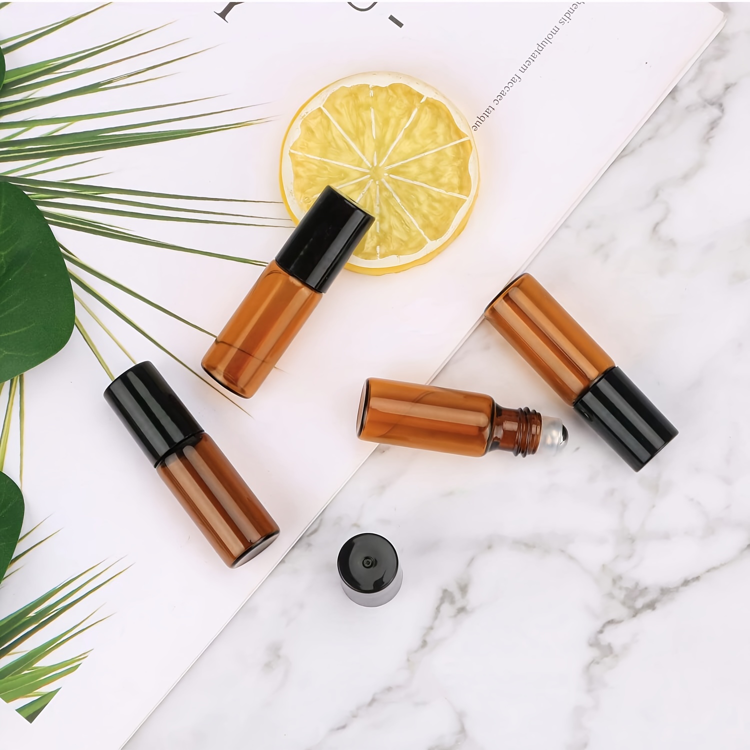5/10PCS 5/10ml Amber Glass Emp - Attar Oil Roll On recensie en prijs