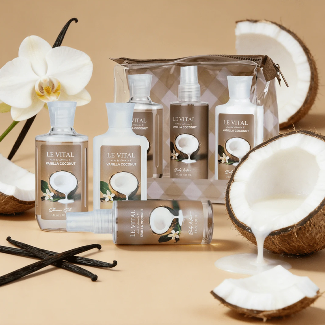 The three piece bath set with  - Perfume Fragrance Shower Gel recensie en prijs