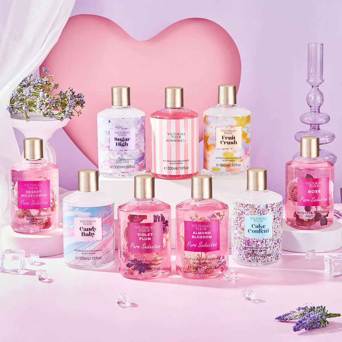 300ml Fragrant Shower Gel Velv - Perfume Fragrance Shower Gel recensie en prijs