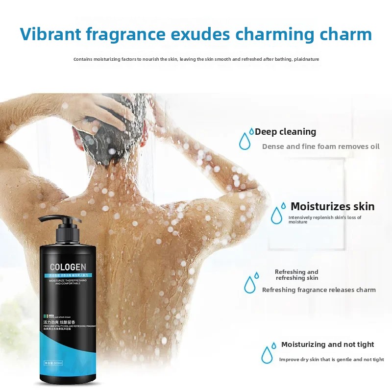 500ml Men's Gulong Perfume Bod - Perfume Fragrance Shower Gel recensie en prijs