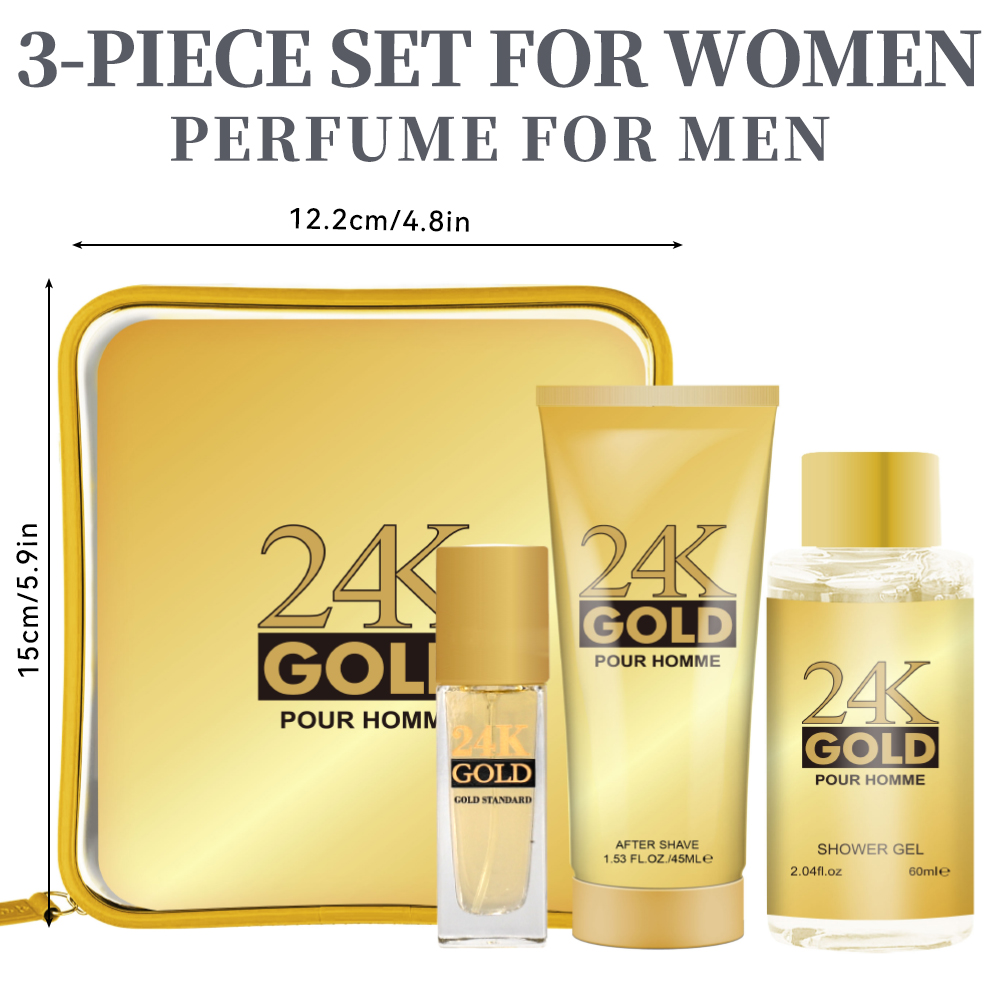 Men's Fragrance Set Men's Eau  - Perfume Fragrance Shower Gel recensie en prijs