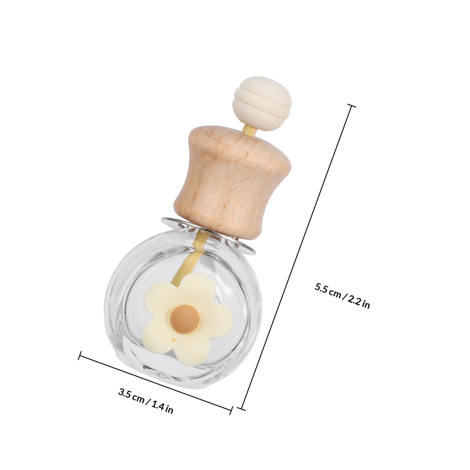 2Pcs Glass Perfume Bottle Clip - Perfume Fragrance Holder recensie en prijs