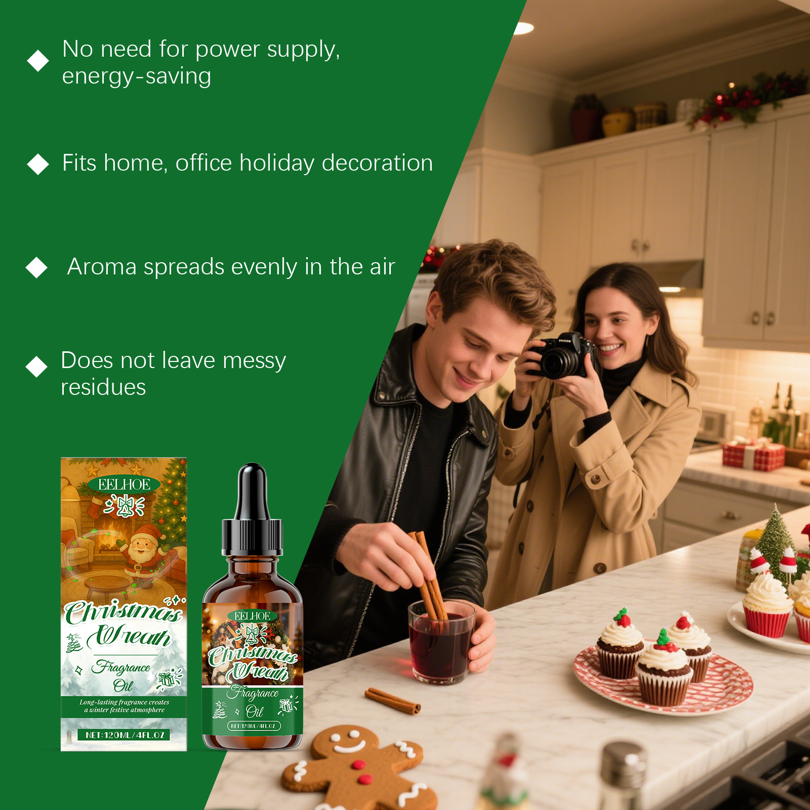 Eelhoe Christmas Warm Aromathe - Perfume Fragrance Gift Set recensie en prijs