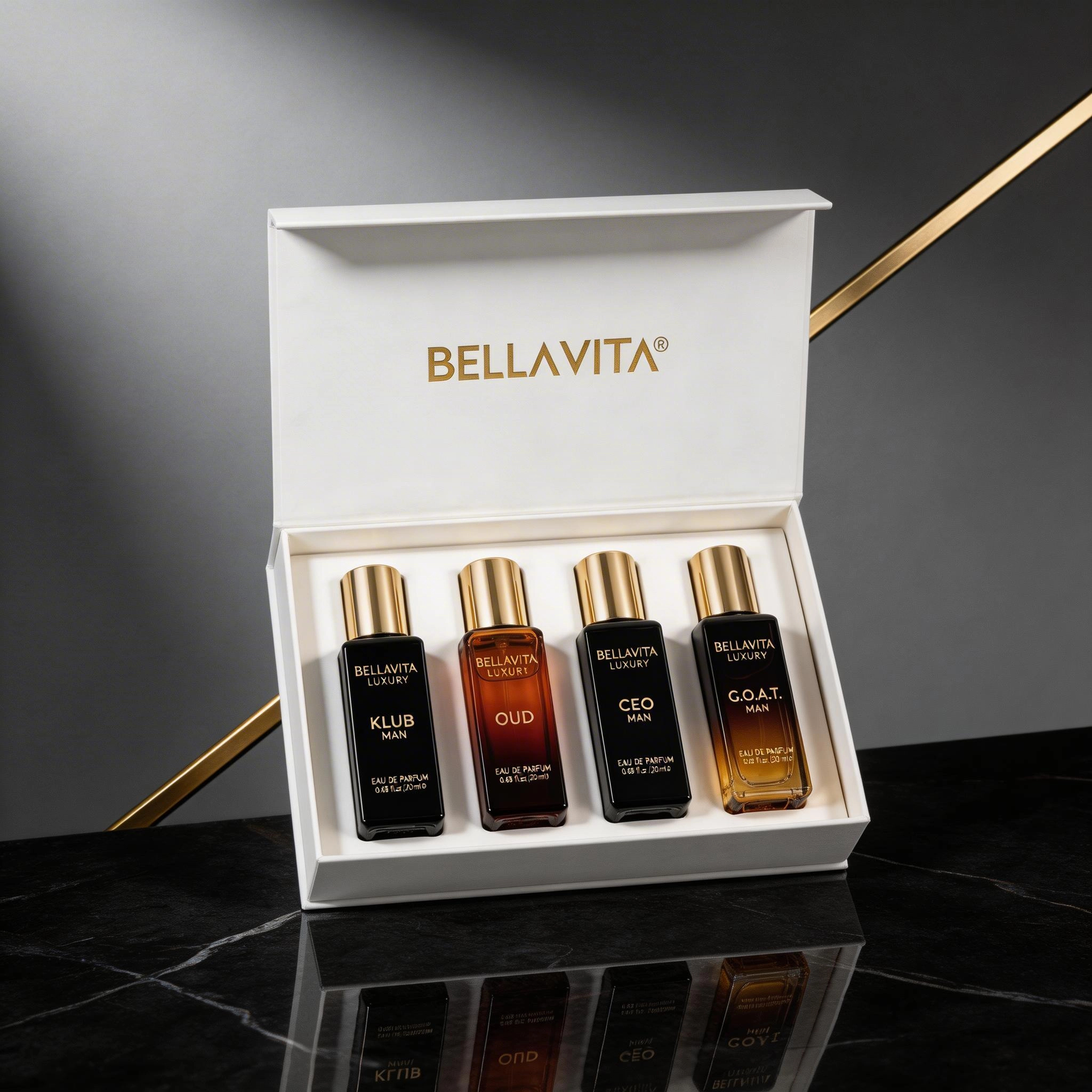 Bella Vita Portable 4x20ml Lux - Perfume Fragrance Gift Set recensie en prijs